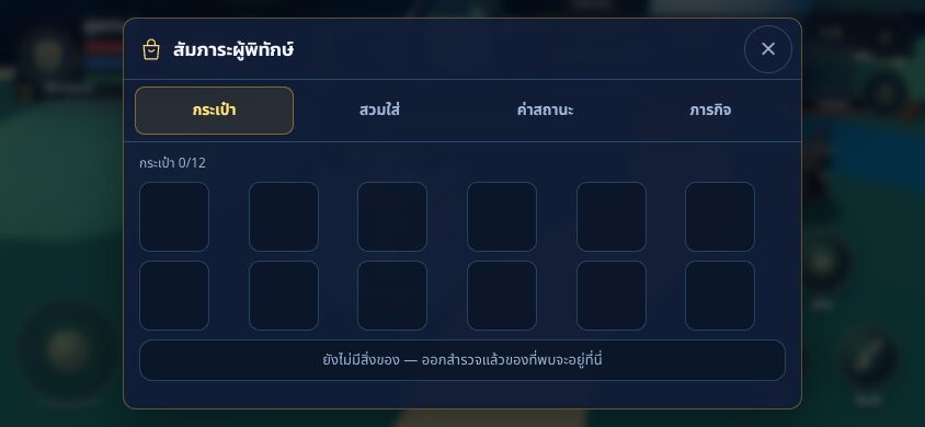 หน้าต่างกระเป๋าผู้พิทักษ์